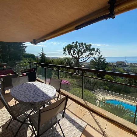 Sea View Pool Terrace Air Conditioning Quiet 아파트 *